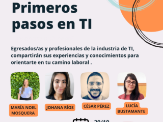 Charla: Primeros pasos en Tecnologías de la Información